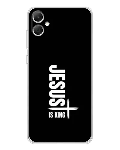 Чохол для Samsung Galaxy A06 з картинкою «Вертикаль віри Jesus»