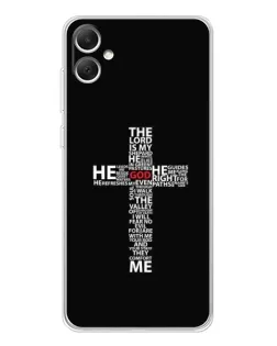 Чохол для Samsung Galaxy A06 з картинкою «Текстовий хрест»