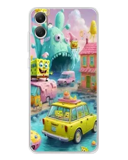 Чехол для Samsung Galaxy A06 с картинкой «Монстр-трак приключения»