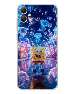 Чехол для Samsung Galaxy A06 с картинкой «Неоновый океан»