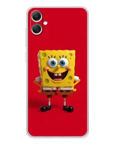 Чехол для Samsung Galaxy A06 с картинкой «Спанч Боб на красном» Чехол для Samsung Galaxy A06 с картинкой «Спанч Боб на красном»