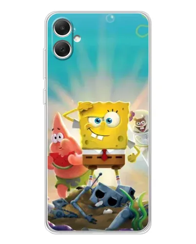 Чехол для Samsung Galaxy A06 с картинкой «Спанч Боб победитель» Чехол для Samsung Galaxy A06 с картинкой «Спанч Боб победитель»