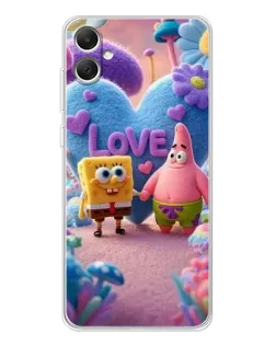 Чехол для Samsung Galaxy A06 с картинкой «Губка Боб Патрик» Чехол для Samsung Galaxy A06 с картинкой «Губка Боб Патрик»