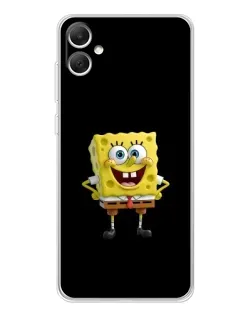 Чехол для Samsung Galaxy A06 с картинкой «Классический Губка Боб»