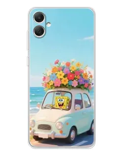 Чехол для Samsung Galaxy A06 с картинкой «Автомобильное путешествие»