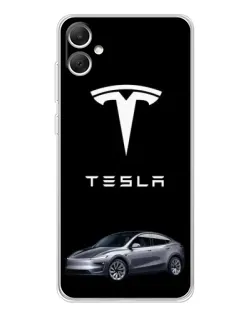 Чохол для Samsung Galaxy A06 з картинкою «Tesla Model Y»