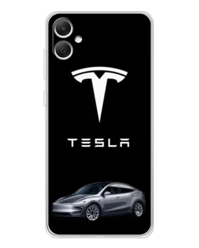 Чохол для Samsung Galaxy A06 з картинкою «Tesla Model Y» Чохол для Samsung Galaxy A06 з картинкою «Tesla Model Y»