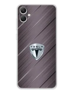 Чохол для Samsung Galaxy A06 з картинкою «Металева текстура Tesla»