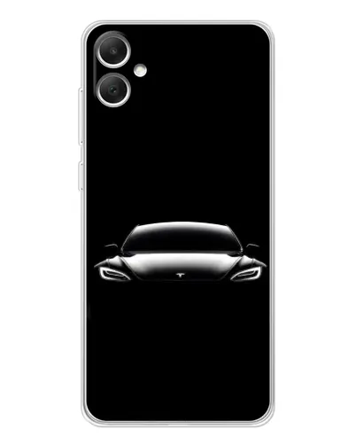 Чохол для Samsung Galaxy A06 з картинкою «Фари Tesla Night» Чохол для Samsung Galaxy A06 з картинкою «Фари Tesla Night»
