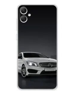 Чехол для Samsung Galaxy A06 с картинкой «Mercedes AMG GT Silver»