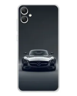 Чохол для Samsung Galaxy A06 з картинкою «Mercedes на чорному»