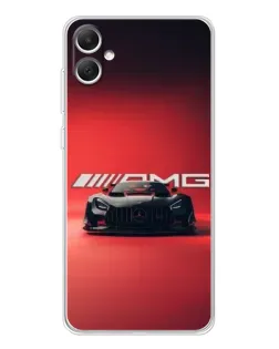 Чехол для Samsung Galaxy A06 с картинкой «Mercedes AMG — красная линия»