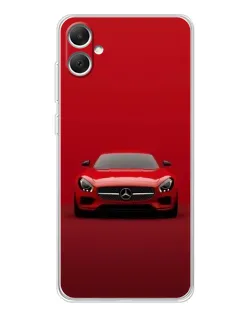 Чохол для Samsung Galaxy A06 з картинкою «Червоний Mercedes AMG»