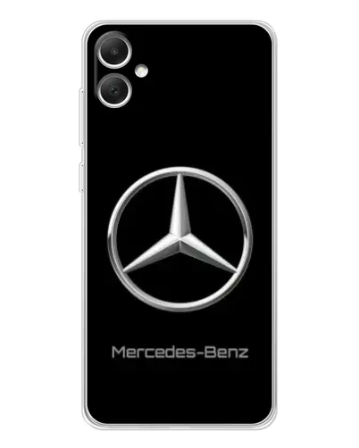 Чехол для Samsung Galaxy A06 с картинкой «Mercedes Silver Logo»