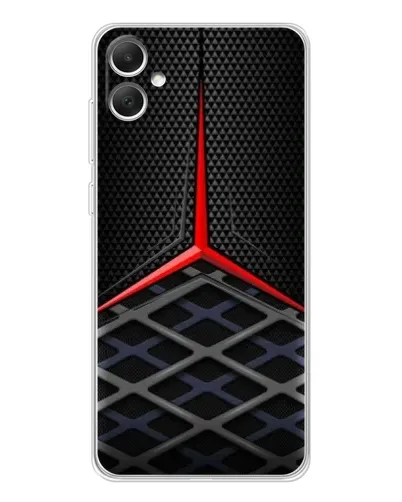 Чехол для Samsung Galaxy A06 с картинкой «Mercedes Carbon Grid»