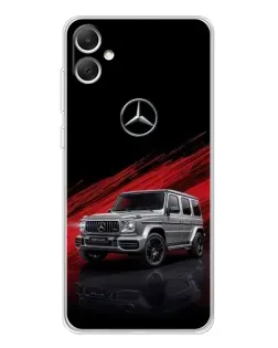 Чехол для Samsung Galaxy A06 с картинкой «Mercedes G-Class красный»