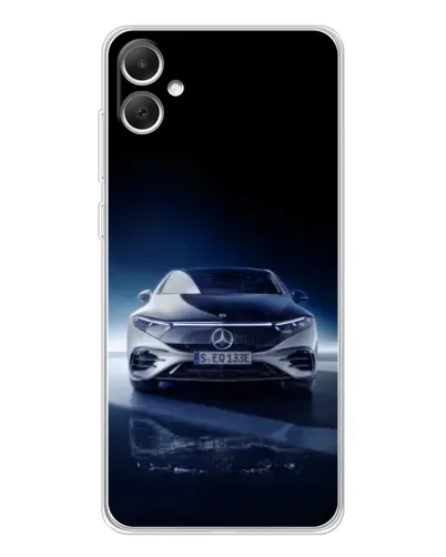 Чехол для Samsung Galaxy A06 с картинкой «Ночной Mercedes EQ»