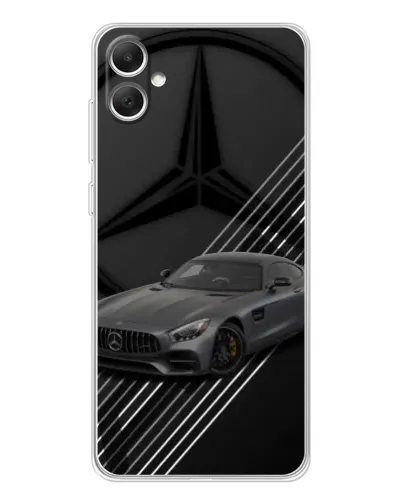 Чехол для Samsung Galaxy A06 с картинкой «Mercedes AMG — графика»