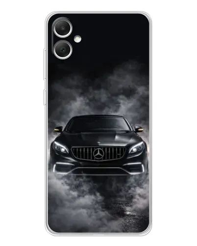 Чехол для Samsung Galaxy A06 с картинкой «Mercedes в дыму»