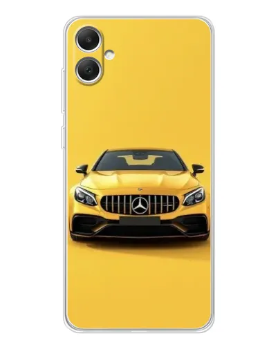Чехол для Samsung Galaxy A06 с картинкой «Желтый Mercedes GT»