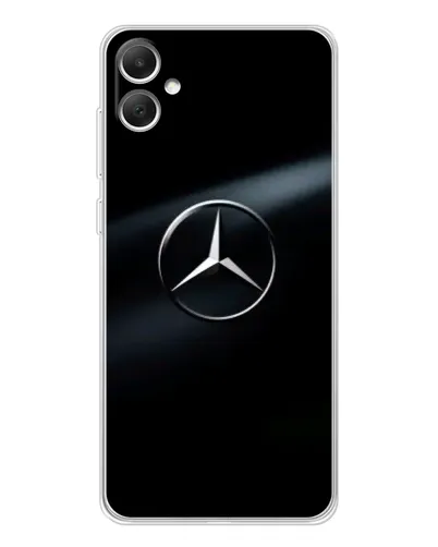 Чехол для Samsung Galaxy A06 с картинкой «Mercedes на металле»