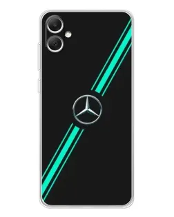 Чехол для Samsung Galaxy A06 с картинкой «Спортивные линии Mercedes» Чехол для Samsung Galaxy A06 с картинкой «Спортивные линии Mercedes»