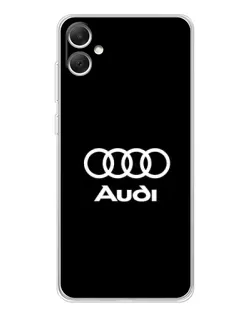 Чехол для Samsung Galaxy A06 с картинкой «Классическое лого Audi»