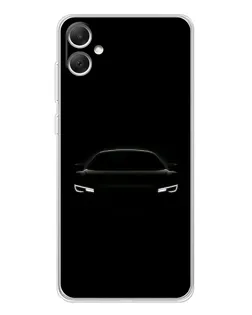 Чехол для Samsung Galaxy A06 с картинкой «Взгляд Audi в темноте»