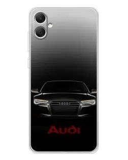 Чехол для Samsung Galaxy A06 с картинкой «Audi — градиентный контур»