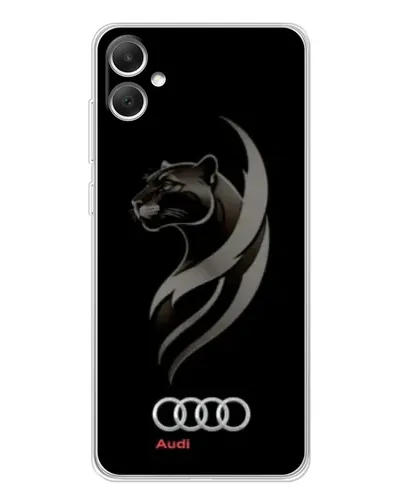 Чехол для Samsung Galaxy A06 с картинкой «Графика — пантера и Audi»