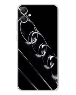 Чехол для Samsung Galaxy A06 с картинкой «Audi — абстрактные кольца»
