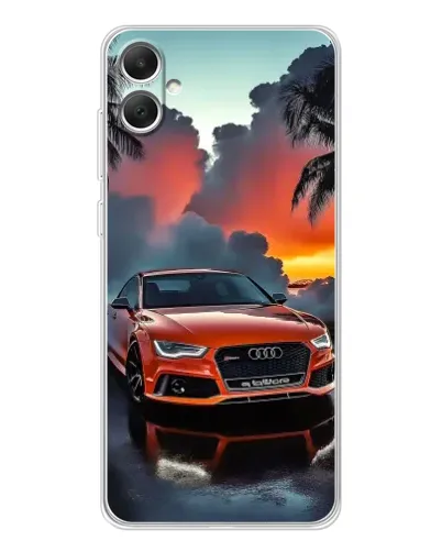 Чехол для Samsung Galaxy A06 с картинкой «Audi — закат»