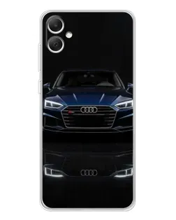 Чехол для Samsung Galaxy A06 с картинкой «Audi — ночное отражение»
