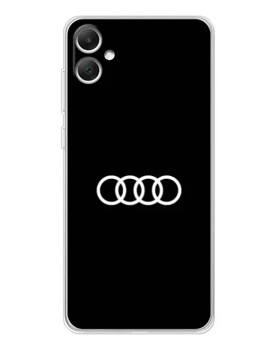 Чехол для Samsung Galaxy A06 с картинкой «Audi White Logo»