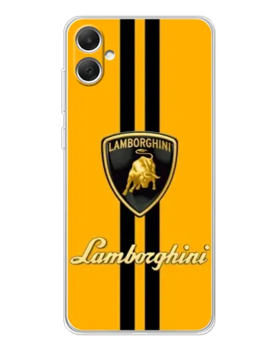 Чохол для Samsung Galaxy A06 з картинкою «Lamborghini Stripe жовтий» Чохол для Samsung Galaxy A06 з картинкою «Lamborghini Stripe жовтий»