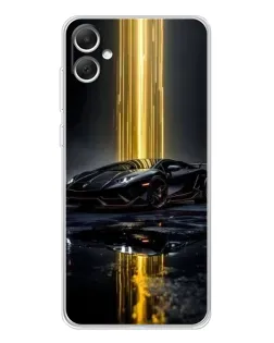 Чохол для Samsung Galaxy A06 з картинкою «Нічний Lamborghini драйв»