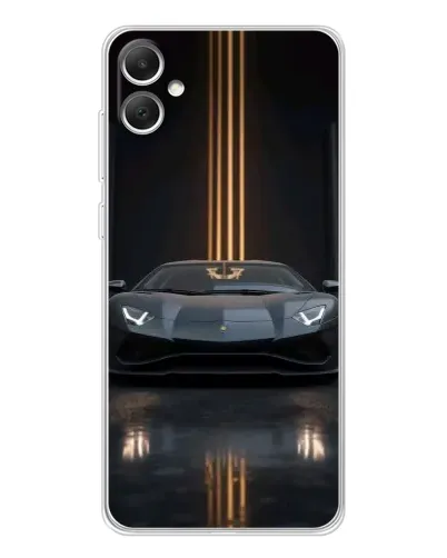 Чохол для Samsung Galaxy A06 з картинкою «Lamborghini золоті лінії» Чохол для Samsung Galaxy A06 з картинкою «Lamborghini золоті лінії»