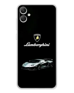 Чохол для Samsung Galaxy A06 з картинкою «Логотип Lamborghini класика»