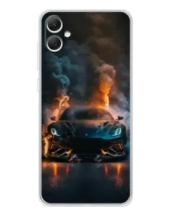 Чохол для Samsung Galaxy A06 з картинкою «Lamborghini димна естетика»
