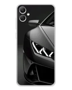 Чохол для Samsung Galaxy A06 з картинкою «Lamborghini фари деталізація»