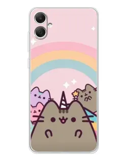 Чехол для Samsung Galaxy A06 с картинкой «Единорог Pusheen»