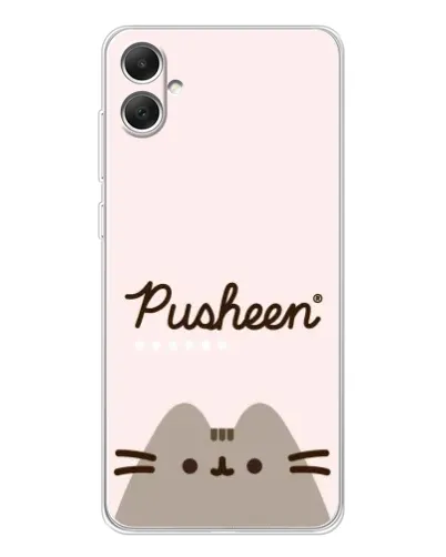 Чехол для Samsung Galaxy A06 с картинкой «Pusheen логотип» Чехол для Samsung Galaxy A06 с картинкой «Pusheen логотип»