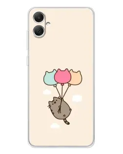 Чохол для Samsung Galaxy A06 з картинкою «Пушин на кульках»