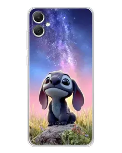 Чехол для Samsung Galaxy A06 с картинкой «Стич на рассвете»
