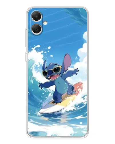 Чехол для Samsung Galaxy A06 с картинкой «Стич на волне»