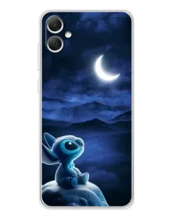 Чехол для Samsung Galaxy A06 с картинкой «Лунная ночь Стича»