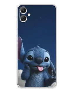 Чехол для Samsung Galaxy A06 с картинкой «Стич в облаках»