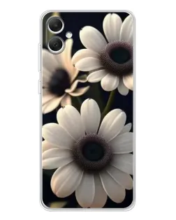 Чехол для Samsung Galaxy A06 с картинкой «Белые маргаритки макро»