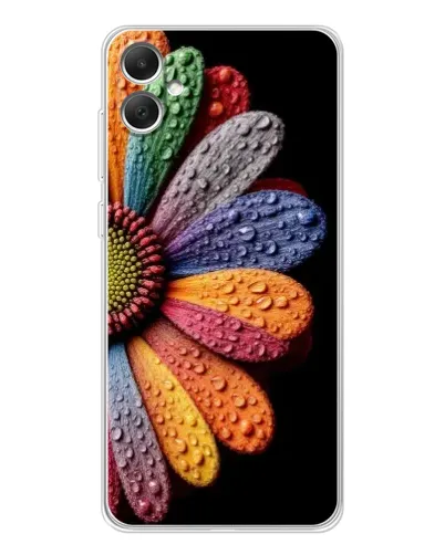 Чехол для Samsung Galaxy A06 с картинкой «Радужный цветок» Чехол для Samsung Galaxy A06 с картинкой «Радужный цветок»