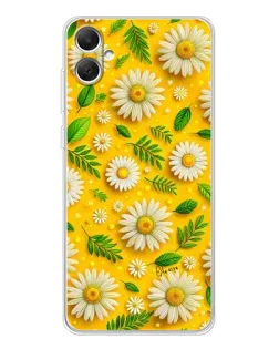 Чехол для Samsung Galaxy A06 с картинкой «Ромашковое солнце»